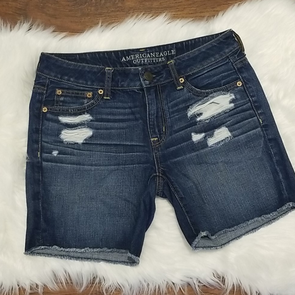 Denim shorts